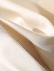 Franclia Elegant Short Sleeve Round Neck Ruched Spring Summer Women's Blouse Teacher Women Blouse - Khaki - View 6