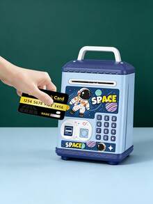 MINKOJA 1 Stück, Kinder ATM Bargeldbox, cartoon-förmiger Astronaut/Bär/Pony Sparschwein, kreative Aufbewahrungsbox, Kindergeburtstags-Geschenkspielzeug, Schlüsselaufbewahrungsschrank, Teenager-Spielzeug, Ostern, Ostergeschenk, Kindertag - Verschiedenfarbig - Übersicht 11