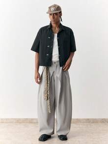 SWAVVY Men Pants - White - View 2