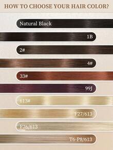 4 CÁI Với 8 Kẹp Tóc Thẳng Kẹp Trong Tóc Nối 100% Tóc Người Thật Màu NC# Đen Tự Nhiên 12-18 Inch Tóc Nối Kẹp Vô Hình Sợi Ngang Đôi Remy Tóc Người Tự Nhiên Cho Phụ Nữ Cô Gái Sử Dụng Hàng Ngày Toàn Đầu - Natural Black - Xem 10