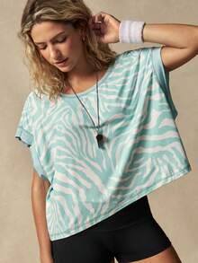 VARSITIE 女士运动T恤和背心 - 彩色 - 查看 2