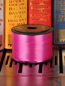 1 Roll, 250 Yard Silvery Curling Ribbon For Gift Wrapping, Balloon String, Wedding, Birthday, - Metallic Shiny " Ribbon For Bouquets And Flower Wrapping Paper Valentine DAY, Valentines Wedding, Birthday - multicolor - View 2
