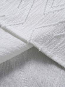 VENTUSAIL 男士休闲衬衫短裤两件套 - 白色 - 查看 5