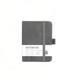 SHEIN 1 pieza Cuaderno con archivador minimalista A5, 100 hojas/200 páginas; Planificador de negocios A6; Bloc de notas mini A7 para estudiantes, adecuado para estudiantes y oficina, de vuelta a la escuela - Multicolor - Ver 29