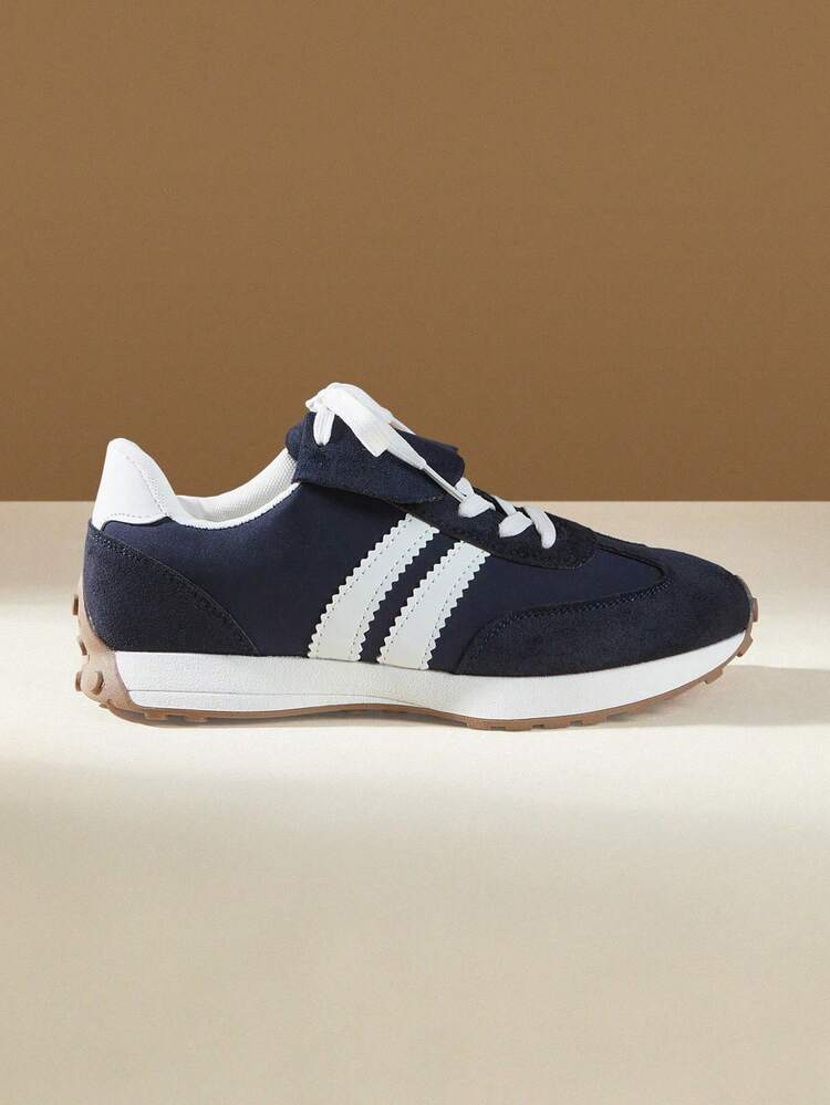 CUCCOO EASI Women's Comfortable Lace-Up Sneakers - Lightweight Multifunctional Casual Shoes, Non-Slip Rubber Sole, Suitable For All Seasons
