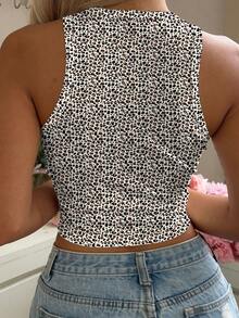 Modelyn Casual Minimalist Round Neck Fitted Tank Top For Women, Suitable For Summer - Multicolor - View 2