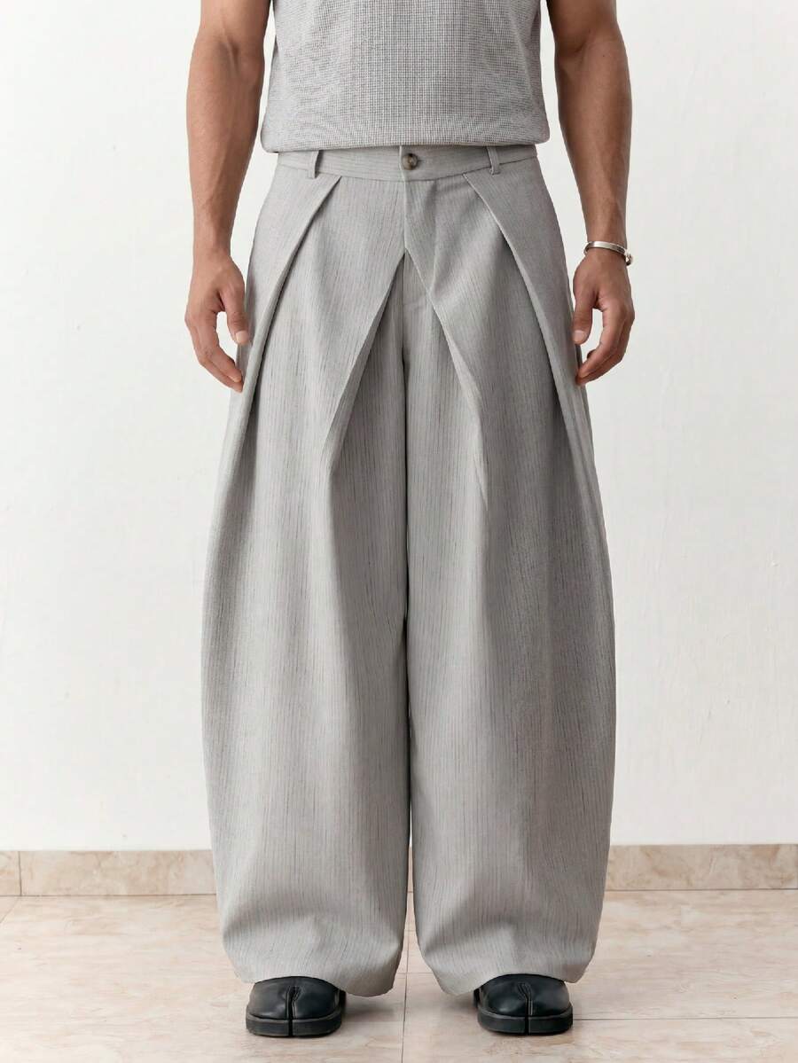 SWAVVY Men Pants - White - View 1