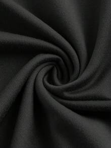 SHEIN EZwear 3件組女款深V領緊身休閒短袖基礎內搭長袖T恤套裝，春夏上衣，日常校園穿搭，黑色灰色白色 - 彩色 - 查看 9