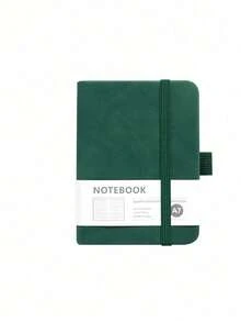 SHEIN 1 pieza Cuaderno con archivador minimalista A5, 100 hojas/200 páginas; Planificador de negocios A6; Bloc de notas mini A7 para estudiantes, adecuado para estudiantes y oficina, de vuelta a la escuela - Multicolor - Ver 17