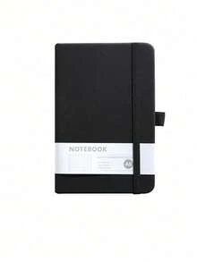 SHEIN 1 pieza Cuaderno con archivador minimalista A5, 100 hojas/200 páginas; Planificador de negocios A6; Bloc de notas mini A7 para estudiantes, adecuado para estudiantes y oficina, de vuelta a la escuela - Multicolor - Ver 23