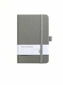 SHEIN 1 pieza Cuaderno con archivador minimalista A5, 100 hojas/200 páginas; Planificador de negocios A6; Bloc de notas mini A7 para estudiantes, adecuado para estudiantes y oficina, de vuelta a la escuela - Multicolor - Ver 27
