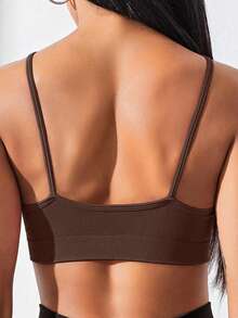 SHEIN Velisys Áo thun thể thao 3 chiếc / Áo ba lỗ Racerback / Thiết kế ngực cong / Quần áo tập luyện thời trang & đa năng cho nữ Quần áo nữ Đồ tập luyện thể thao cho nữ Trang phục thể thao cho nữ Áo tập luyện Quần áo tập luyện cho nữ Áo ngực thể thao cho nữ - Nhiều màu - Xem 4