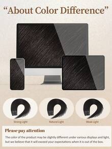 4 CÁI Với 8 Kẹp Tóc Thẳng Kẹp Trong Tóc Nối 100% Tóc Người Thật Màu NC# Đen Tự Nhiên 12-18 Inch Tóc Nối Kẹp Vô Hình Sợi Ngang Đôi Remy Tóc Người Tự Nhiên Cho Phụ Nữ Cô Gái Sử Dụng Hàng Ngày Toàn Đầu - Natural Black - Xem 11