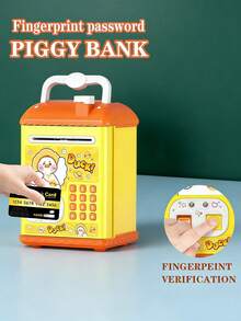 MINKOJA 1 Stück, Kinder ATM Bargeldbox, cartoon-förmiger Astronaut/Bär/Pony Sparschwein, kreative Aufbewahrungsbox, Kindergeburtstags-Geschenkspielzeug, Schlüsselaufbewahrungsschrank, Teenager-Spielzeug, Ostern, Ostergeschenk, Kindertag - Verschiedenfarbig - Übersicht 6