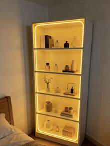 1 PC LED COB Strip Light 5V With Touch Sensor For Dimmable Brightness Control, Available In Warm Light / White Light / Natural Light. DIY Strip Light 1M-5M For Bedroom, Wardrobe, Office, Corridor, Stairs, Kitchen, Hallway, DIY-Shaped Lighting. - Touch - View 5