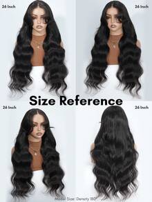 ALL READY WIG 6x5 Wear&Go 无胶窗帘刘海蓬松波浪人发假发预拔漂白结预切透明融化蕾丝封口假发 180% 密度度假服装旅行节舞会户外角色扮演校园学校海滩婚礼露营假日服装夏季服装度假氛围魅力优雅休闲 Y2k 时尚风格 Ss25 关键词 - SNatural - 查看 7