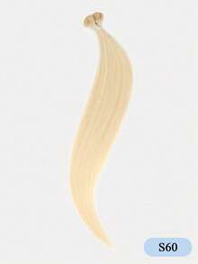 Tóc nối đầu phẳng, tóc nối thật, không đường nối và vô hình, tóc thẳng màu vàng, dài 16-22 inch, 50g, nối nhiệt vô hình, đầu tóc mềm mại với keratin, giúp tăng chiều dài và độ dày cho tóc, thích hợp cho đám cưới, sử dụng hàng ngày và tiệc tùng. - Nhiều màu - Xem 19