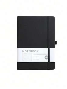 SHEIN 1 pieza Cuaderno con archivador minimalista A5, 100 hojas/200 páginas; Planificador de negocios A6; Bloc de notas mini A7 para estudiantes, adecuado para estudiantes y oficina, de vuelta a la escuela - Multicolor - Ver 26