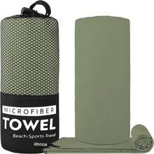 1 Pack Quicke Dnying Microfiber Sports Towel, Beach Towe, Bath Towe,Sweat-Absorbent Skin-Fiendly And Breathable Towel- Best For Sports,Fitnes, Yoga,Swimming And Camping - Multicolor - View 11
