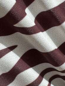 Swim Mod Bộ bikini nữ mùa xuân/hè họa tiết da báo, kiểu cổ yếm, đính trang sức kim loại. - Nhiều màu - Xem 7