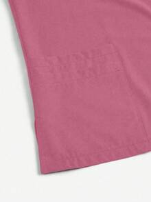 TaskEZ Women's Stand Collar Zipper Front Casual Daily Scrub Uniform Long Sleeve Jacket - Pink - View 6
