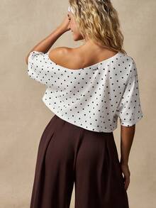 VARSITIE Women Sports Tees & Tanks - Black and White - View 4