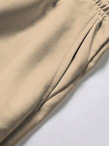 Chillumni Bộ 3 quần short thể thao nam cổ điển, họa tiết ngựa tối giản, cạp chun có dây rút, phù hợp mặc hàng ngày, thiết kế unisex, mùa hè. - màu đen - Xem 5