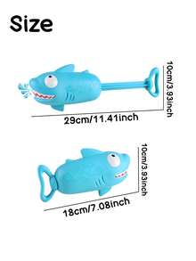 MINKOJA 1 Pistola de agua de juguete con dibujos de animales, con función de rociado por bomba, con patrones en relieve únicos, tamaño compacto y bordes redondeados. Adecuado para baños, bañeras, piscinas, playas, viajes y decoración del hogar. Como regalo de vacaciones, artículo de fiesta o regalo del Día de San Valentín. Adecuado para adultos, adolescentes, miembros de la familia y amigos. - Multicolor - Ver 3