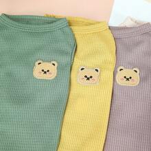 宠物春季新款狗狗服装 动物用品 宠物服装 狗狗背心 猫咪T恤 泰迪熊套装 小型动物服装 休闲酷炫背心 狗狗服装 猫咪服装 春夏两季新款背心 - 彩色 - 查看 6