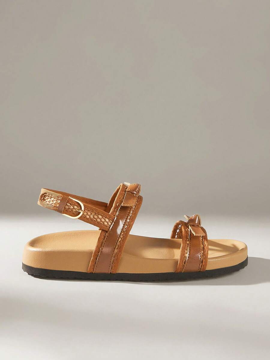 Solecia Zapatos planos para mujer - Marrón - Ver 1