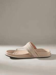 Solecia Ladies Commuter Fashion Versatile Daily Travel Casual Sandals Summer Shoes - Off-white - View 3