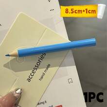 Joivida 1个彩虹铅笔发夹，少女风，鸭嘴夹，学生刘海夹，带书写功能的个性化发夹，发饰 - 多色 - 查看 13