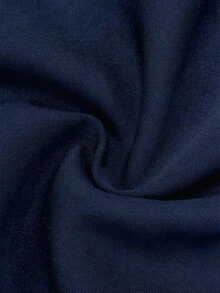 GlowEve CURVE 大码无袖不对称雪纺背心，轻盈透气，适合春夏女士优雅着装，正式场合穿着。这款背心优雅大方，适合搭配正装、商务休闲装等各种场合。S3433 女装雪纺上衣 - 藏蓝色 - 查看 4