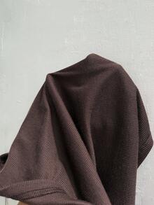 Muchica Bộ đồ dệt kim kẻ sọc thường ngày dành cho nữ - màu nâu - Xem 7