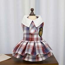 PETSIN Quần áo cho chó, quần áo cho mèo, váy cho thú cưng, bộ sưu tập xuân/hè mới, váy cho cún con, váy công chúa đa năng, họa tiết kẻ sọc, quần áo cho động vật nhỏ, kem chống nắng mát mẻ - Nhiều màu - Xem 27