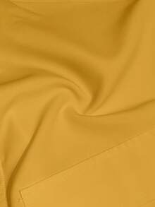 Slaydiva 休闲街头风白色 Polo 领口袋短款上衣，实用口袋短袖衬衫，女士工作衬衫，黄色短款外套，女士上衣和衬衫，工作衬衫，工作服 - 鵝黃色 - 查看 7