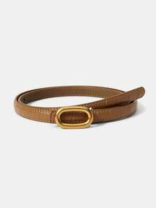 MOTF PREMIUM PRE LIGHT KHAKI BAMBOO PATTERN FINE BELT - shallow khaki - View 3