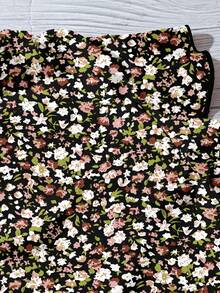 Rusticease 女士休闲碎花衬衫，复古碎花上衣，适合夏季度假穿着 - 彩色 - 查看 5