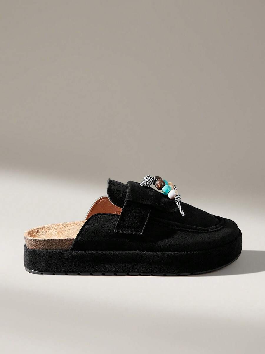 Solecia Scarpe casual e versatili da donna con design a fibbia - nero - Visualizzare 1