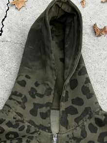 Glimmora Áo khoác nỉ có khóa kéo in họa tiết da báo phong cách Y2K cổ điển, áo nỉ chui đầu in họa tiết da báo phong cách đường phố retro, áo khoác nỉ có khóa kéo in họa tiết da báo thường ngày, phong cách đường phố, áo nỉ có khóa kéo, phong cách rock Gothic Mỹ, phong cách đường phố, thường ngày, đa năng. - Nhiều màu - Xem 4