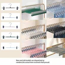 20PCS/10pcs Adult Full Plastic 10pcs/5pcs Dipped Pants Clip Skirt Clip Household Clothesline Seamless Stainless Steel Storage Clothes Hanger Hanging Underwear Dedicated Anti-Aging Metal Pants Clip Clothes Drying Rack For Clothing Store Home Use - Multicolor - View 5