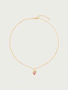 Glisma Women Pendant Necklaces - Yellow Gold - View 9