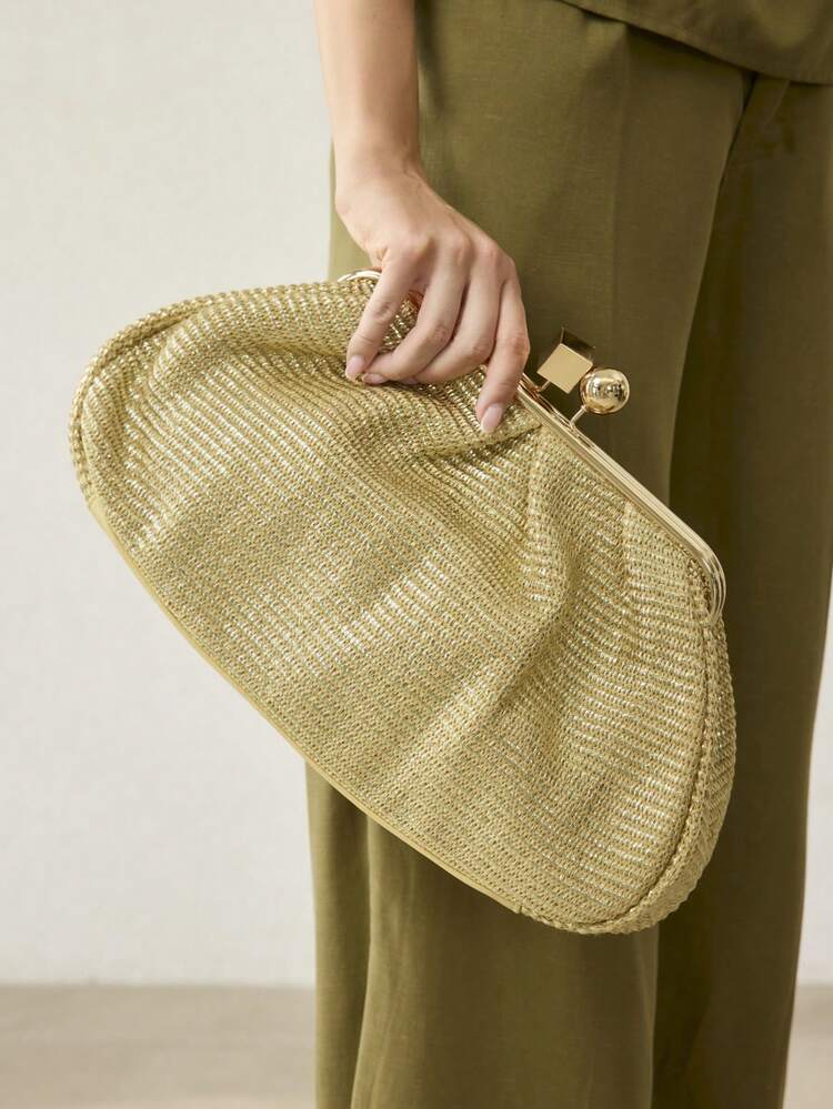 FASHION CLIP CLUTCH BAG, EXQUISITE PARTY PARTY AND DINNER BAG