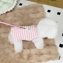 PETSIN 宠物春季新款狗狗服装 动物用品 宠物服装 狗狗背心 猫咪T恤 泰迪熊套装 小型动物服装 休闲酷炫背心 狗狗服装 猫咪服装 春夏两季新款背心 - 彩色 - 查看 18