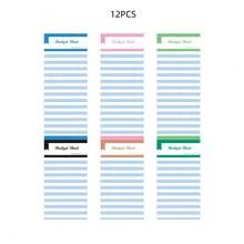 A6激光活页笔记本+现金预算活页账簿 返校季 - 多色 - 查看 8