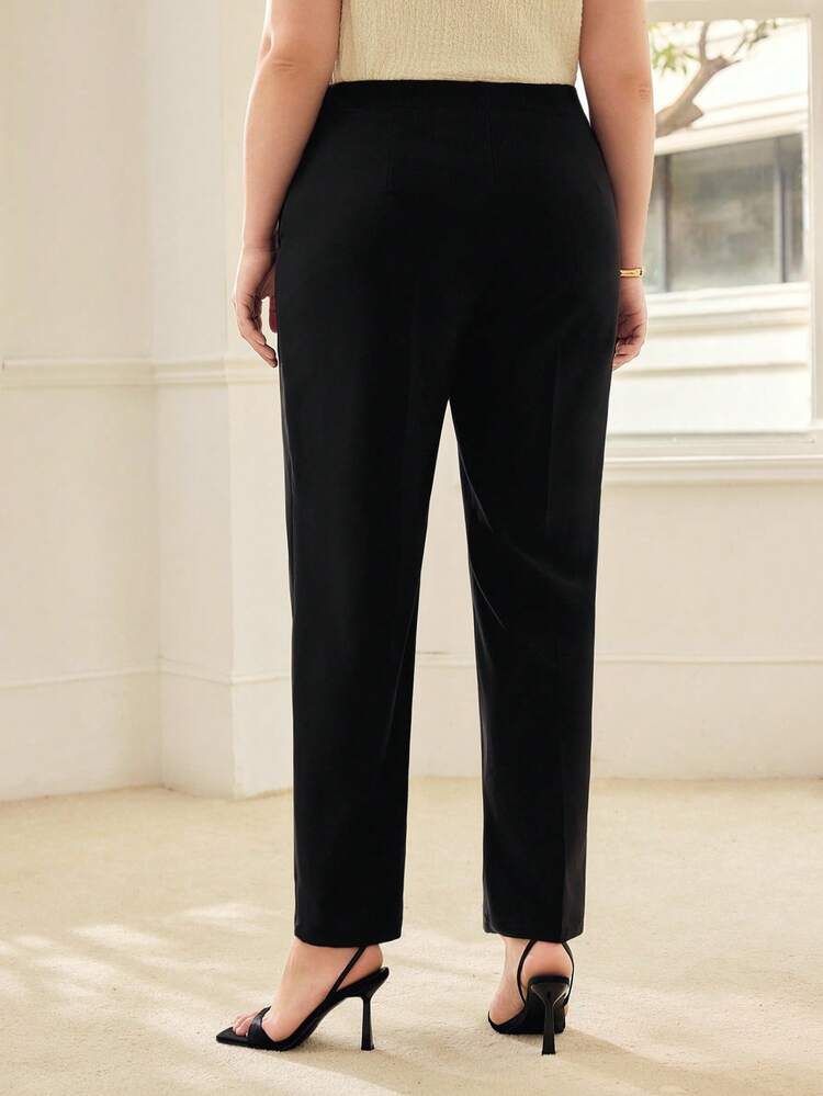 PLUS SIZE WOMEN'S CAPRI PANTS, SPRING/SUMMER