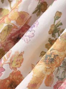 Dazy Kids Đầm hoa nhí không tay cho bé gái tuổi teen, mùa hè - Nhiều màu - Xem 8