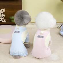 PETSIN 宠物春季新款狗狗服装 动物用品 宠物服装 狗狗背心 猫咪T恤 泰迪熊套装 小型动物服装 休闲酷炫背心 狗狗服装 猫咪服装 春夏两季新款背心 - 彩色 - 查看 14