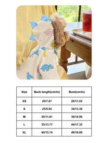 PETSIN Bộ đồ biến hình khủng long mùa xuân hè mới, áo mưa chống nước cho chó, gấu bông, chó nhỏ, quần áo chống mưa cho thú cưng, đồ dùng cho thú cưng - Nhiều màu - Xem 23