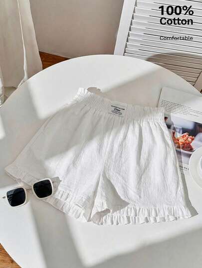 Comfortcana 女士休闲棉质短裤，适合日常穿着和度假